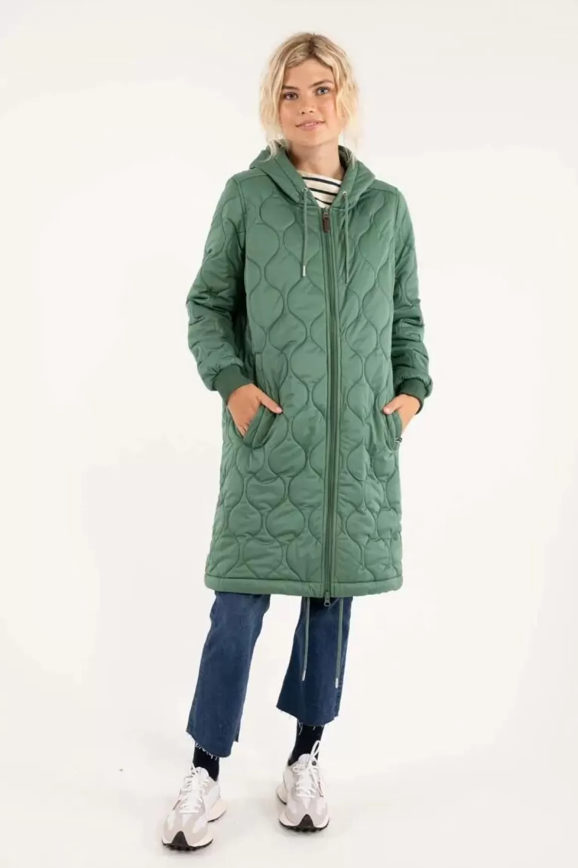 Danefæ Danebakke Thermo Coat Rover Khaki Bubbles Outlet