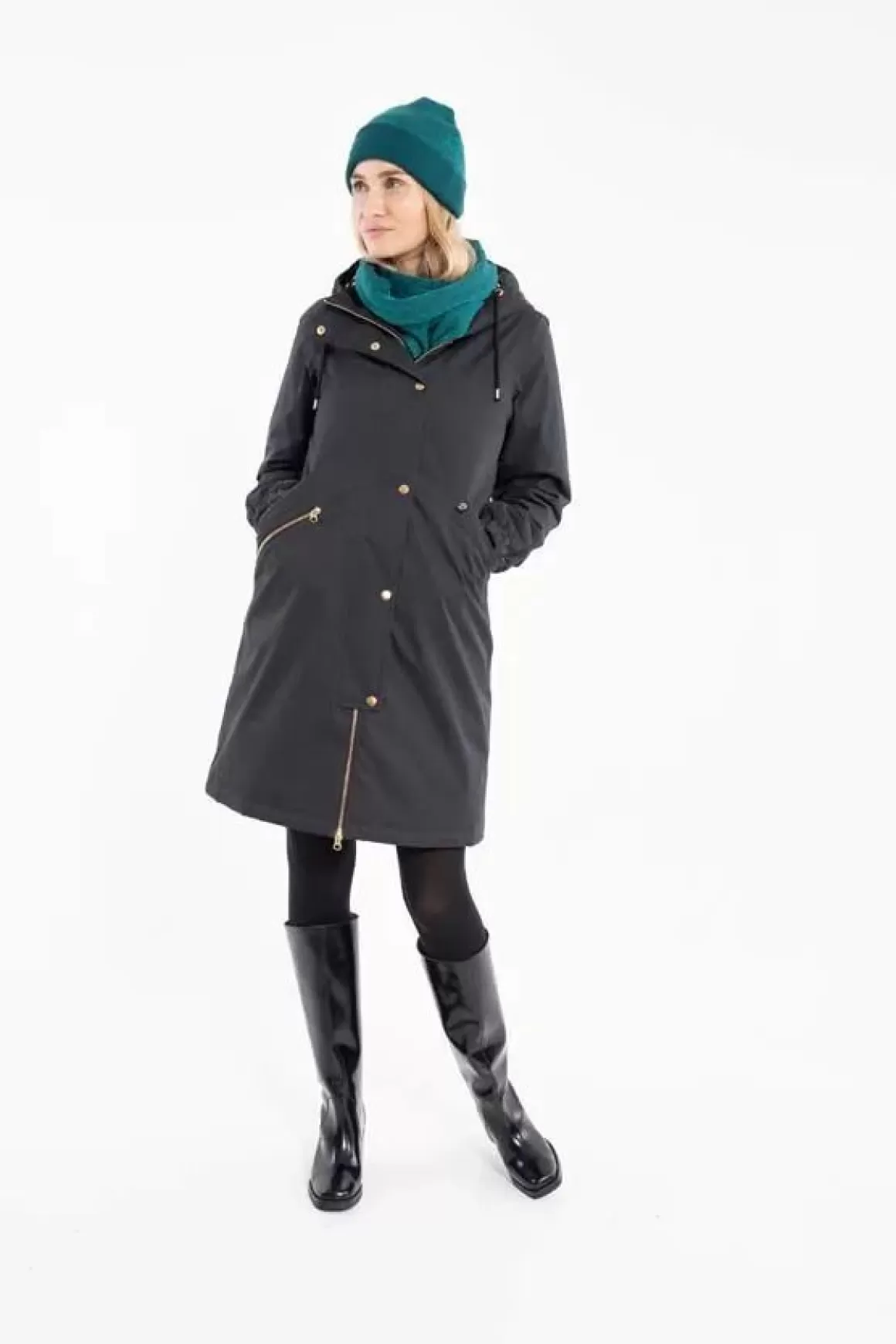 Danefæ Danebrunhilde Winter Parka Black Shop