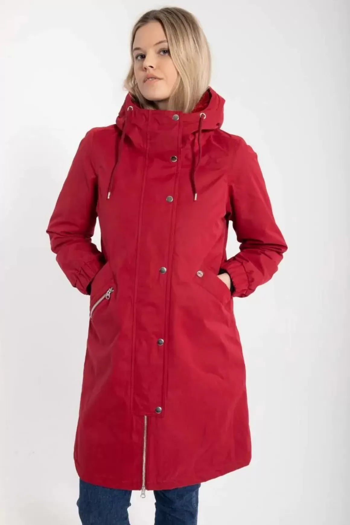 Danefæ Danebrunhilde Winter Parka Dark Red New