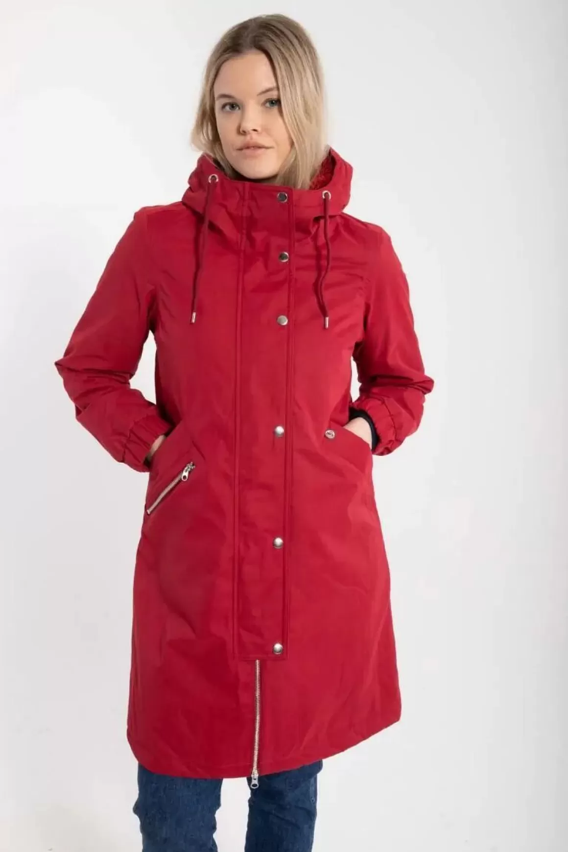 Danefæ Danebrunhilde Winter Parka Dark Red New