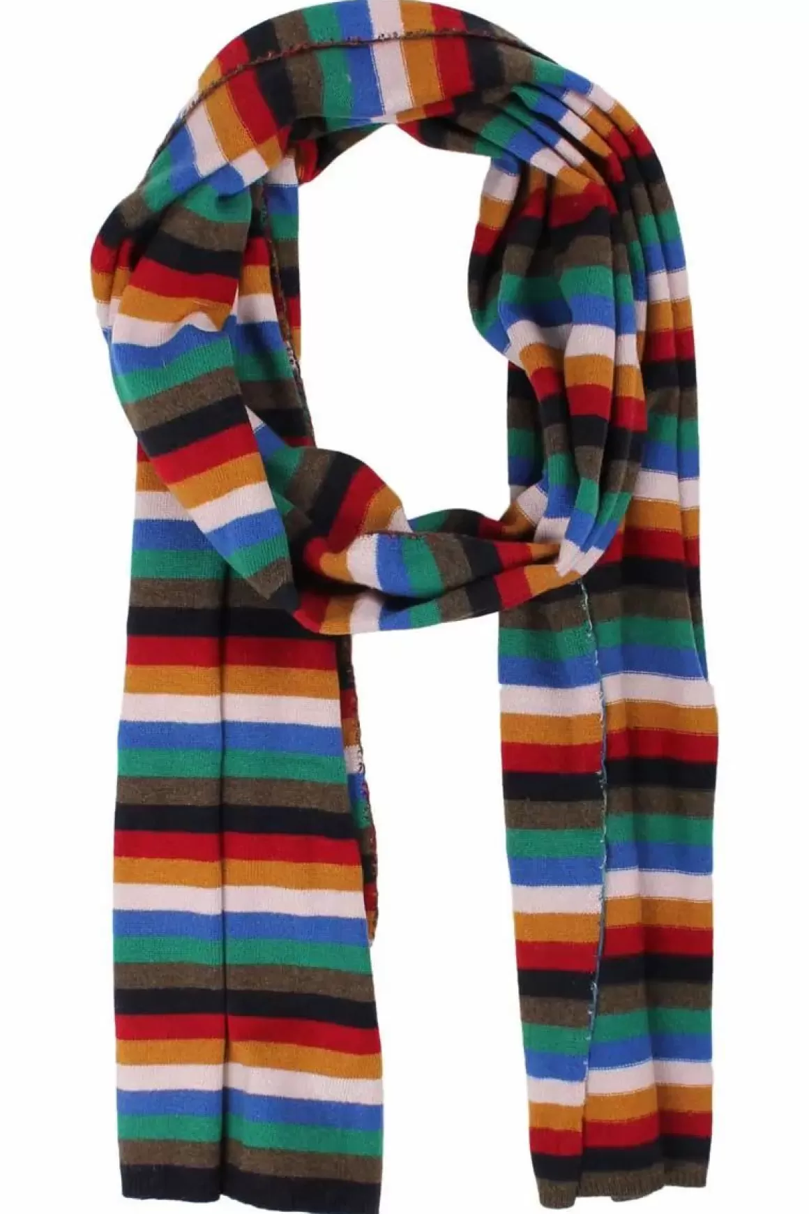 Danefæ Danebundle-Up Merino Scarf Royal Stripe Discount