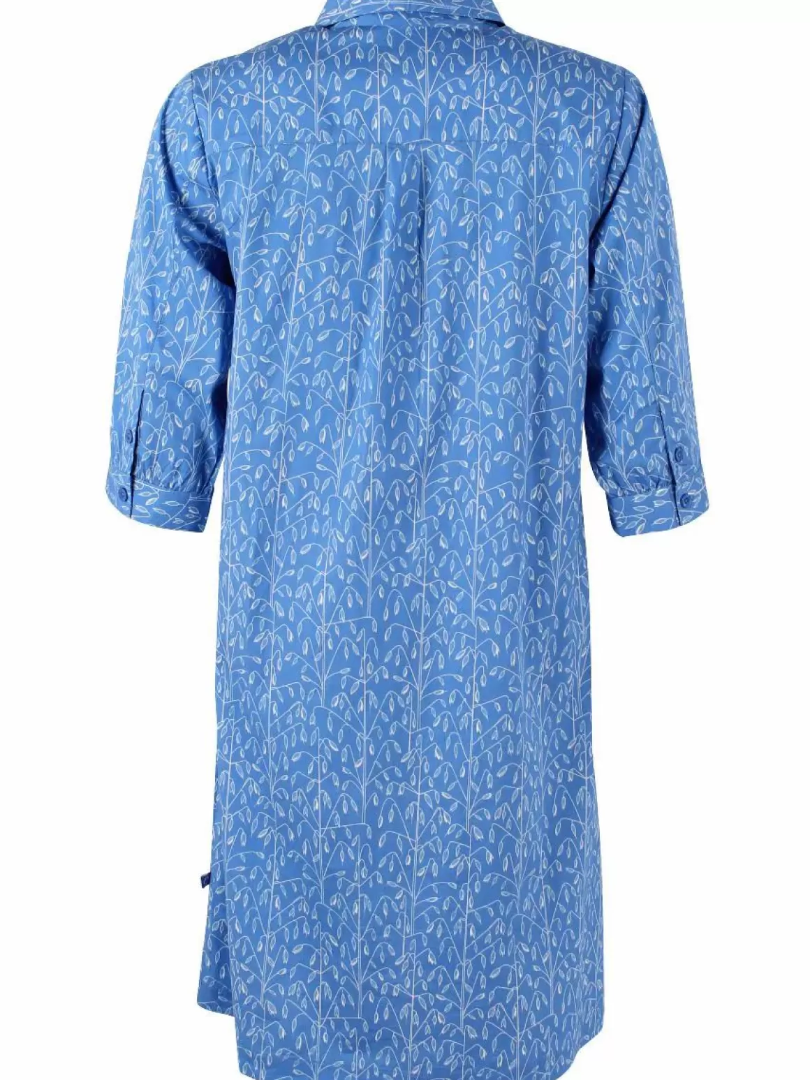 Danefæ Danecarnation Poplin Dress Cold Blue/Chalk Oats Outlet