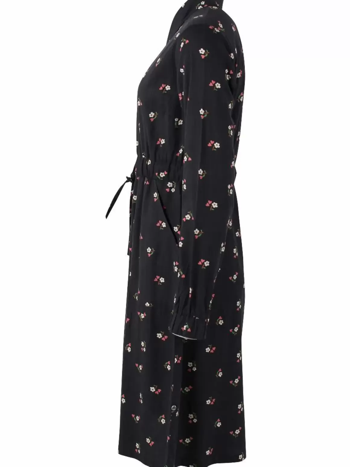 Danefæ Daneditte Poplin Dress Black Miniflower Discount