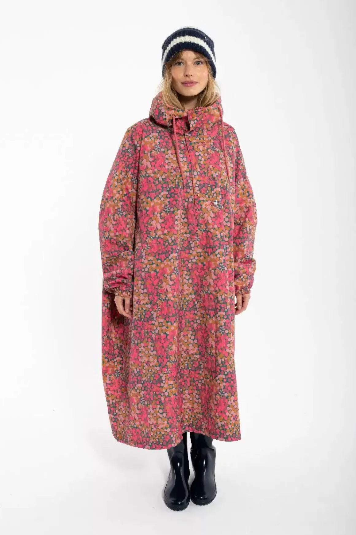 Danefæ Danedream Drops Rain Poncho Berrygood Pink Outlet