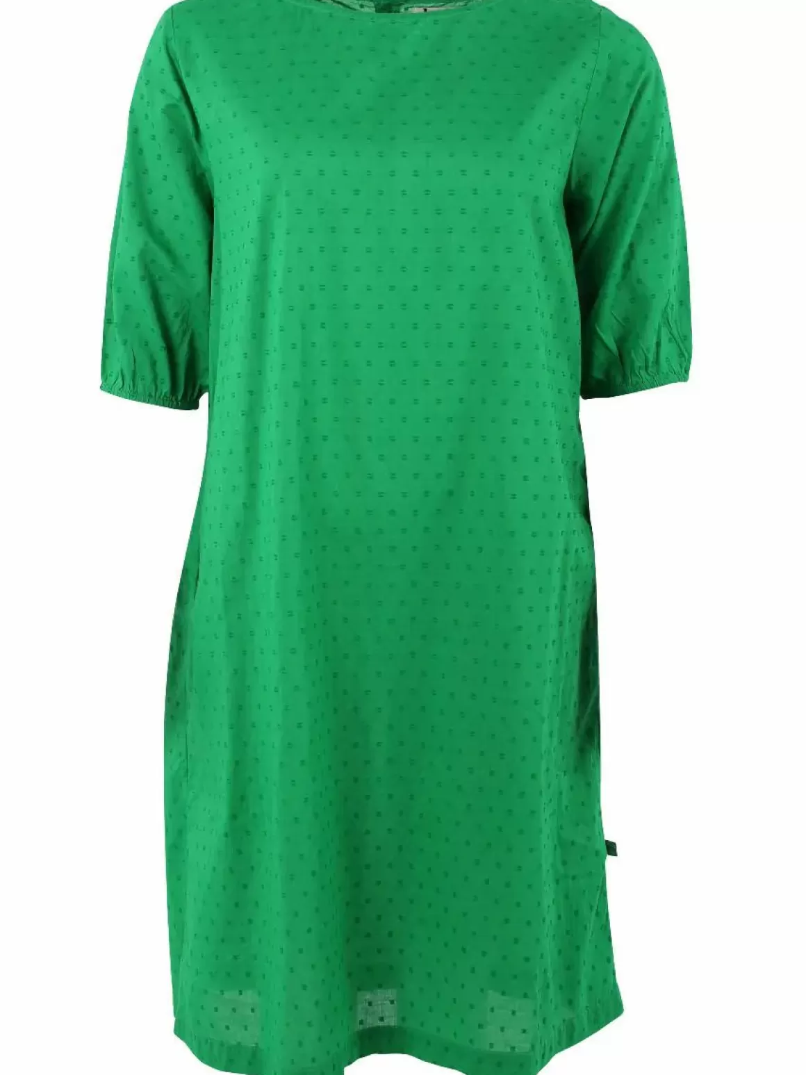 Danefæ Danefresia Cotton Dot Dress Green Clearance