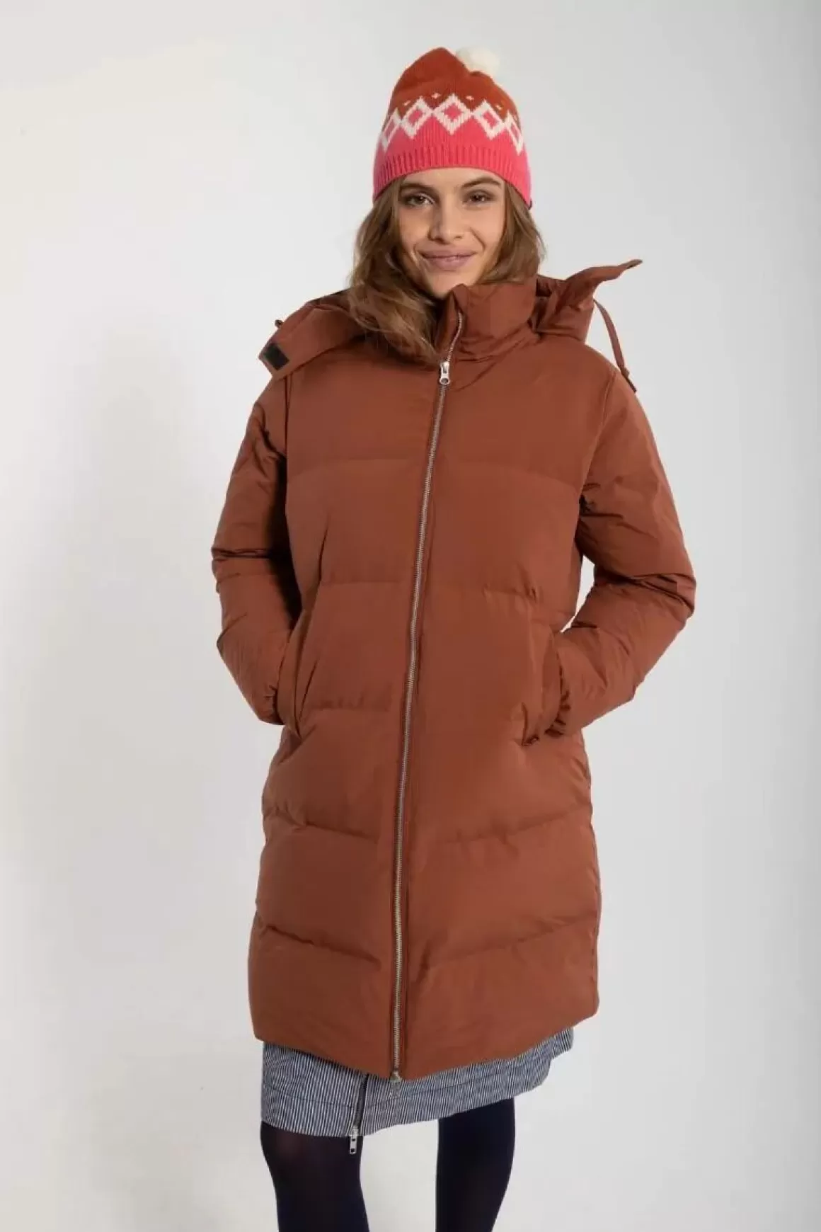 Danefæ Daneget Down Winter Coat Beige Rose Outlet