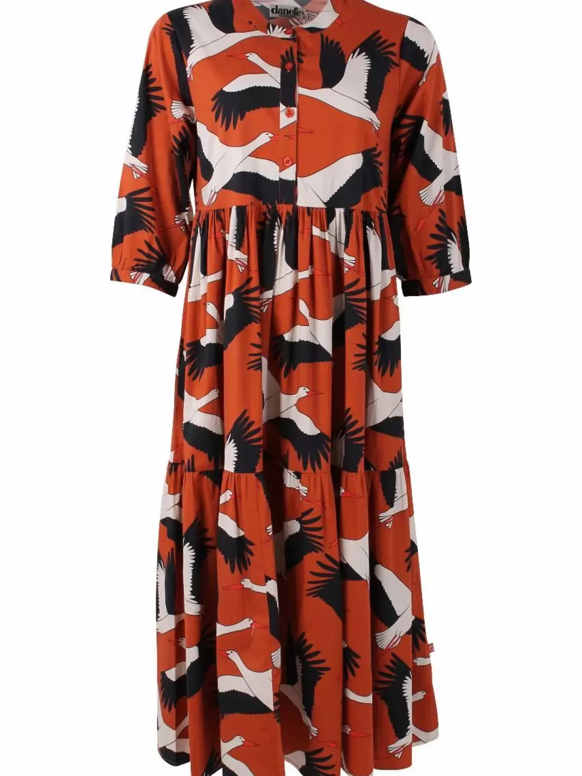 Danefæ Danegoodie Dress Rust Big Stork Online