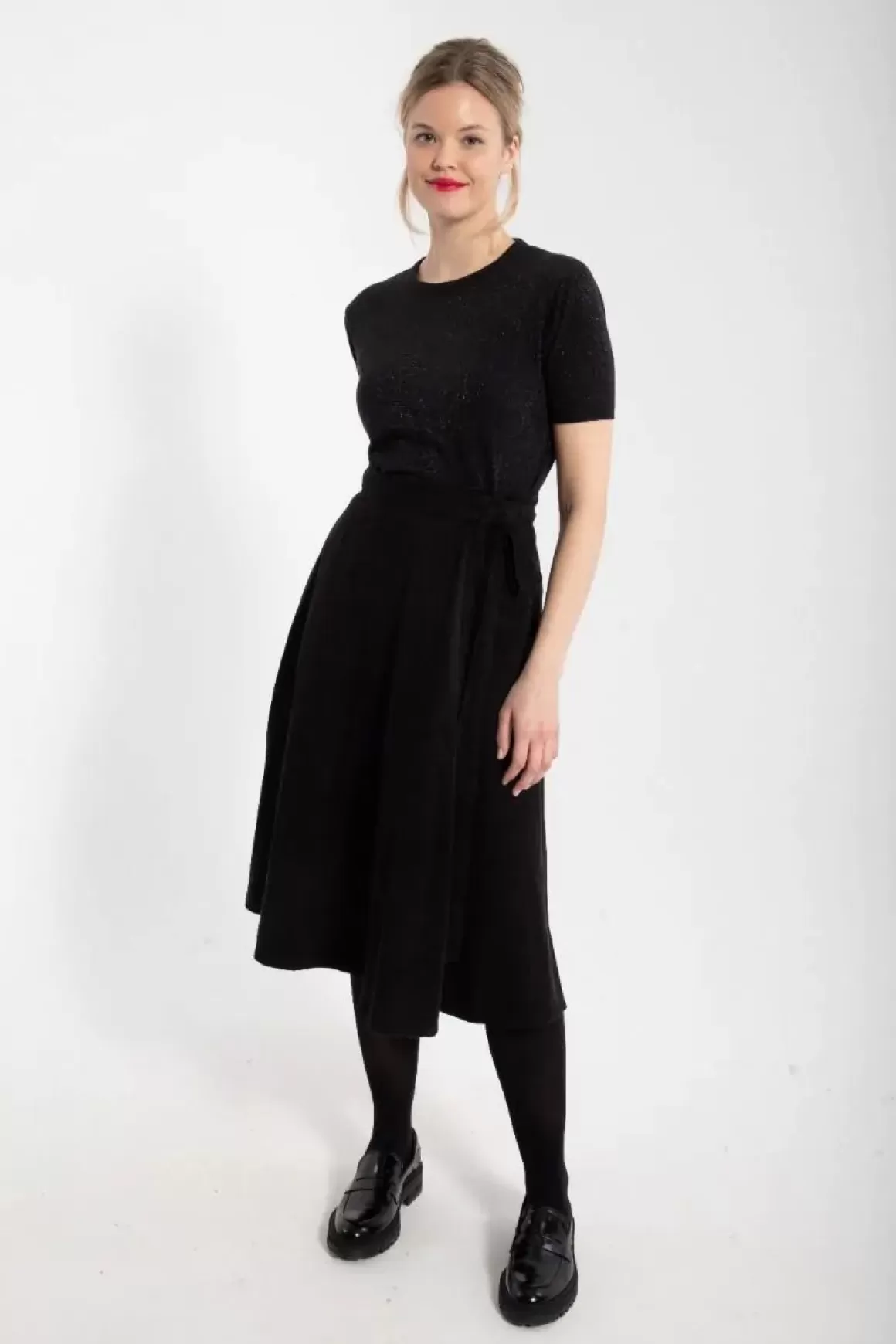 Danefæ Danemikkelsen Cord Skirt Black Fashion