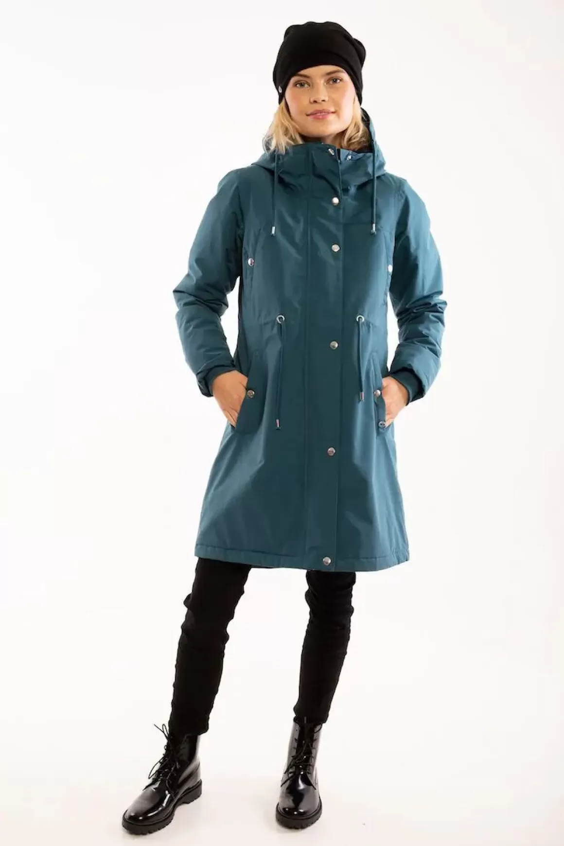 Danefæ Danenora Winter Parka Dusty Blue Best Sale