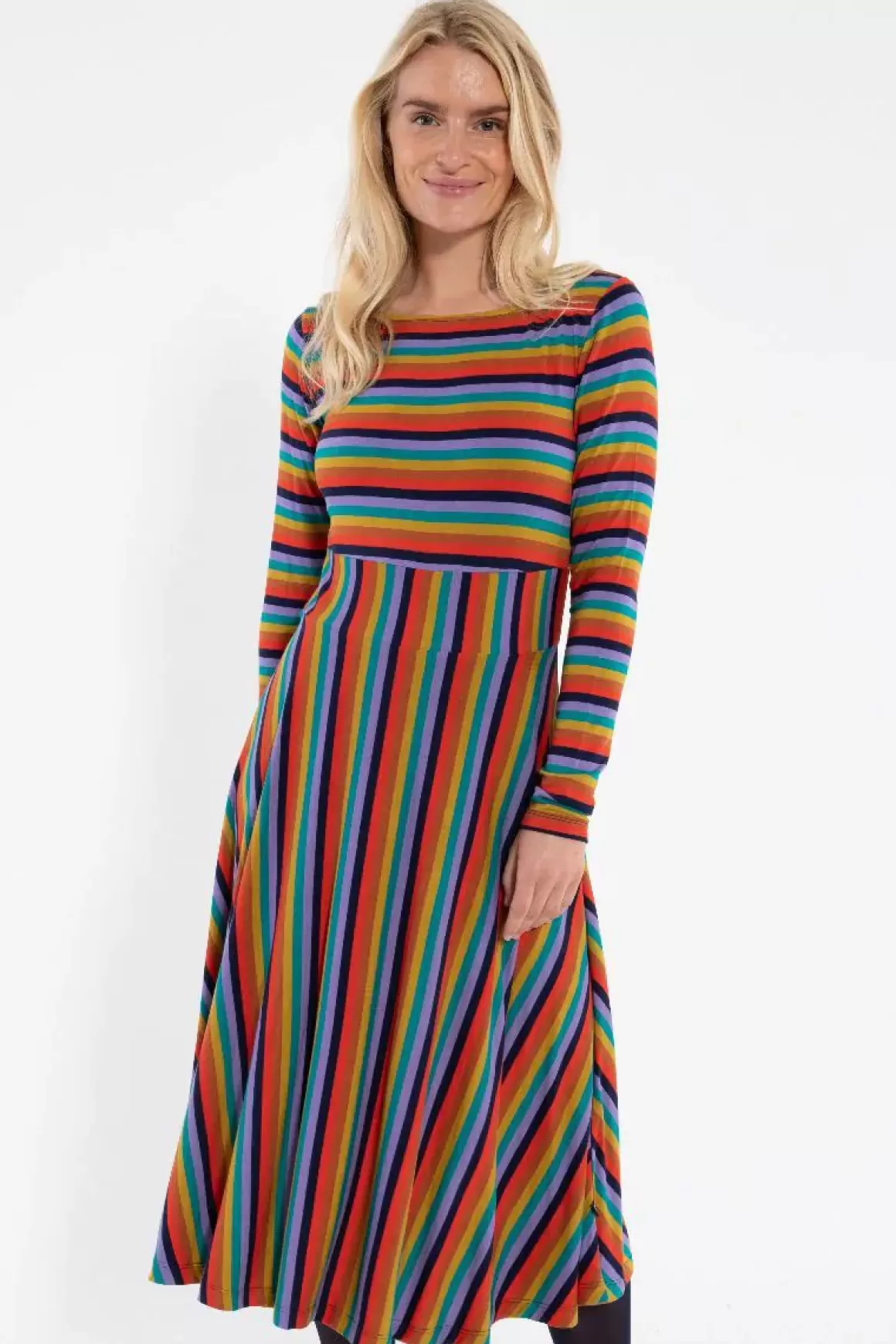 Danefæ Danesigrid Viscose Dress Warmglow Cheap