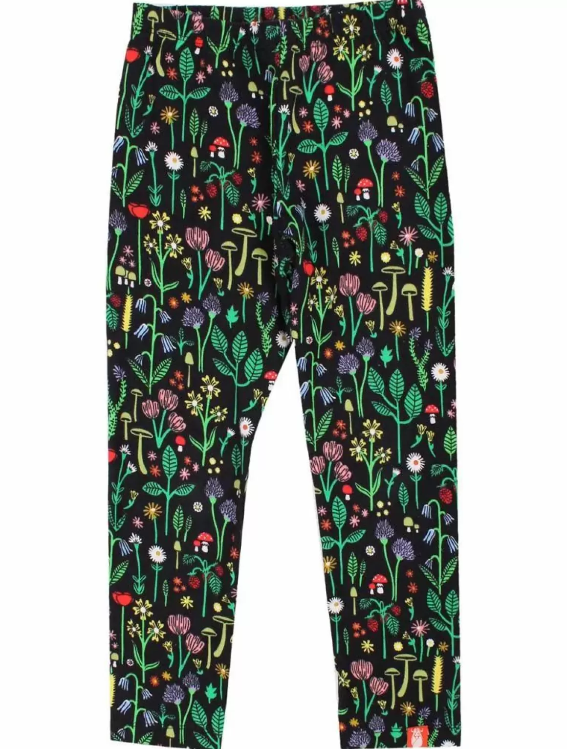 Danefæ Danespagat Leggings Black Botanical Flash Sale