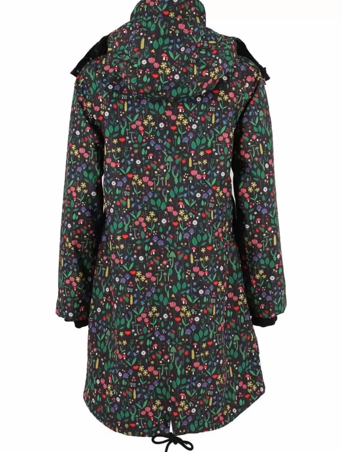 Danefæ Daneturell Midseason Coat Black Botanical New