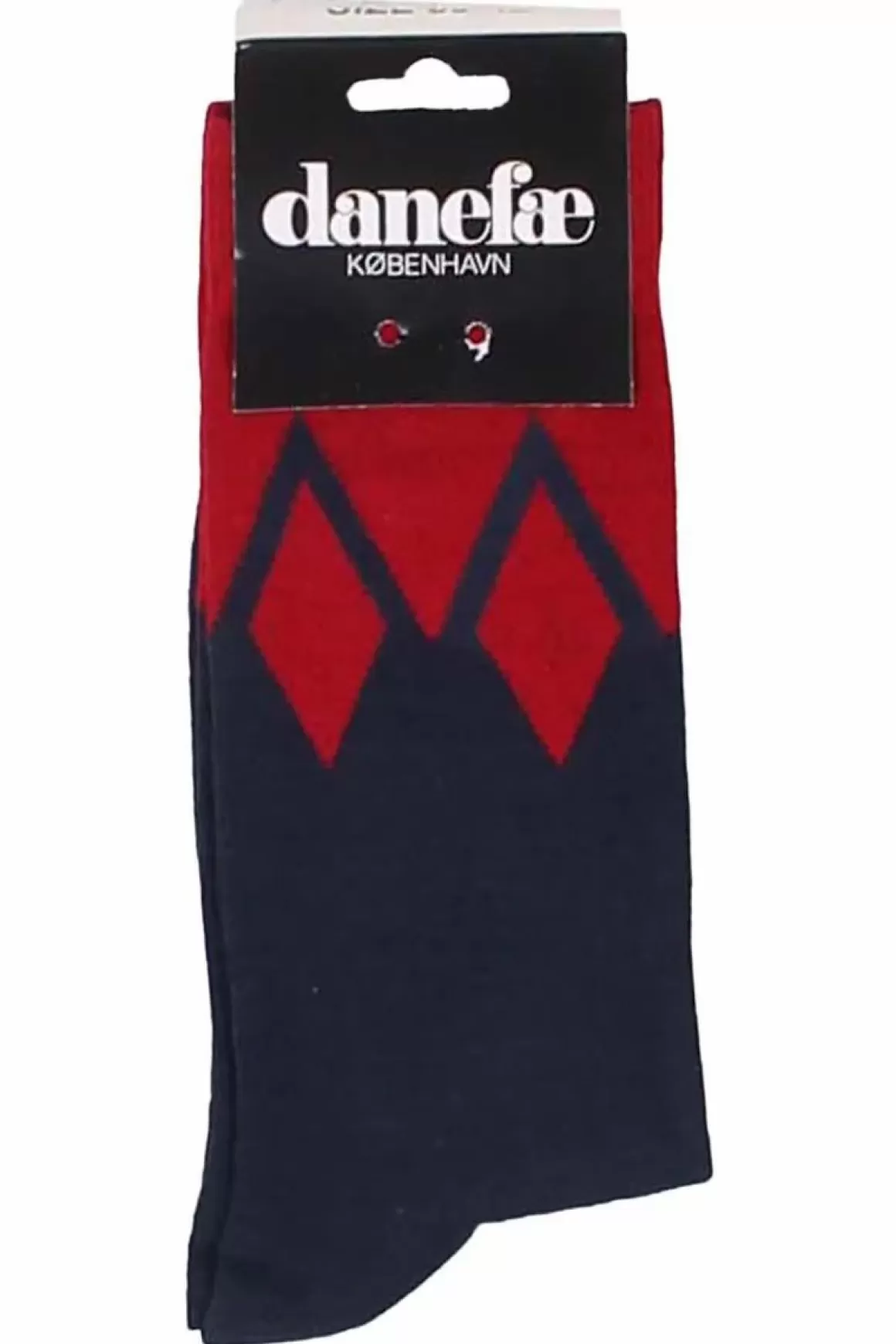 Danefæ Danewalk With Me Socks Dk Navy/Red Icicles Discount