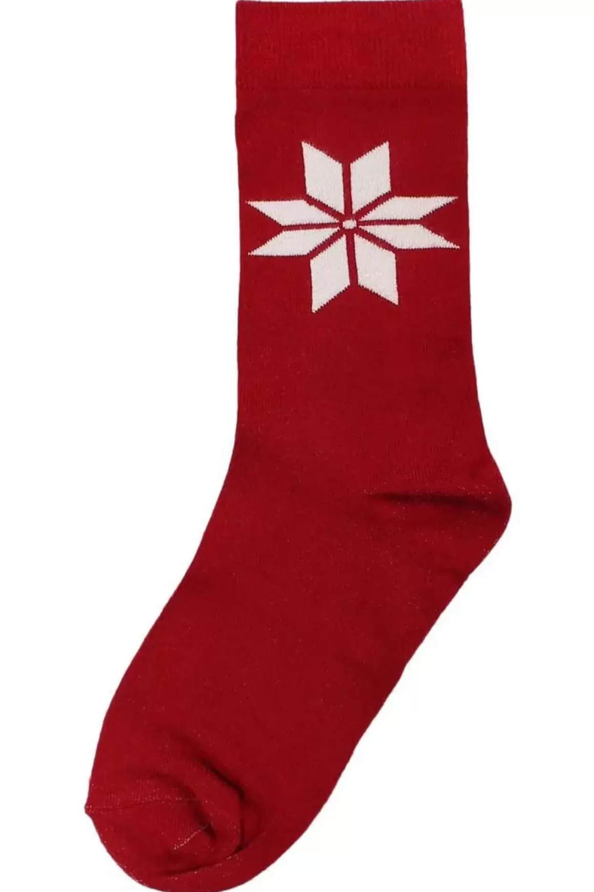 Danefæ Danewalk With Me Socks Dk Red Snowflakes Cheap