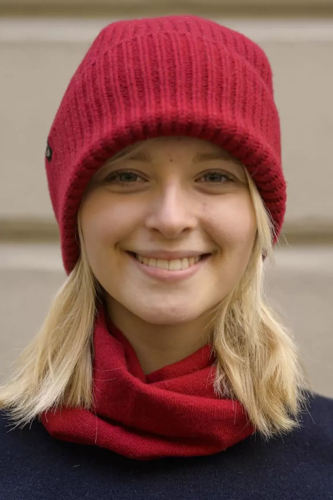 Danefæ Danewarm Thoughts Merino Beanie Dark Red Best Sale