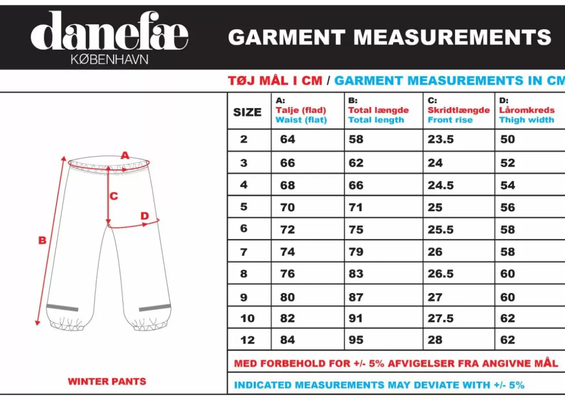 Danefæ Danewinter Pants Army Best