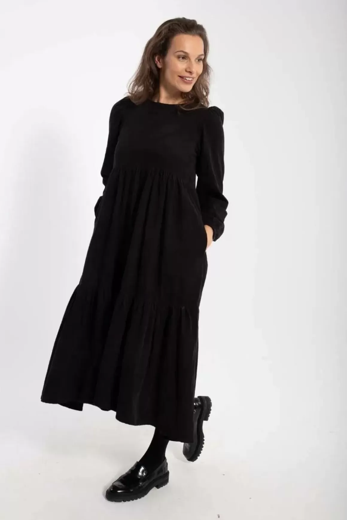 Danefæ Danoktober Cord Dress Black Online