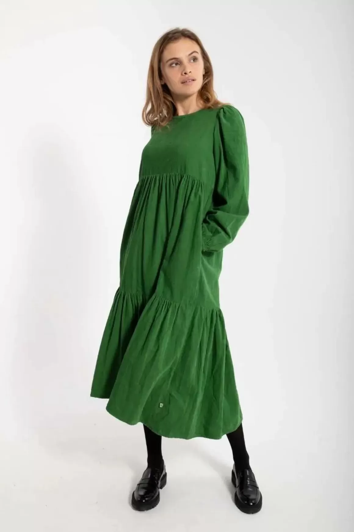 Danefæ Danoktober Cord Dress Fall Jungle Clearance