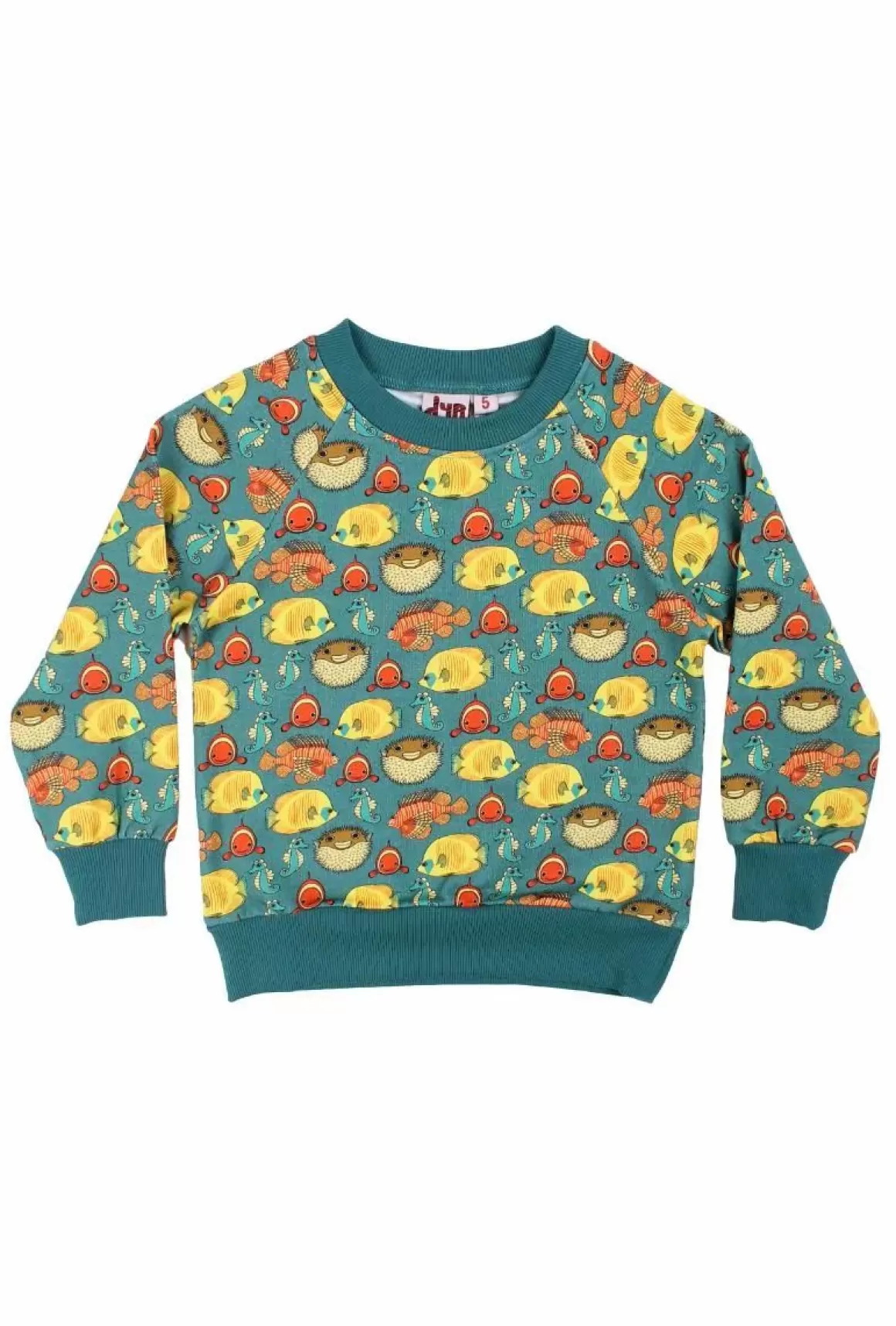 Danefæ Dyrbellow Sweat Dark Duck Coral Reef Clearance