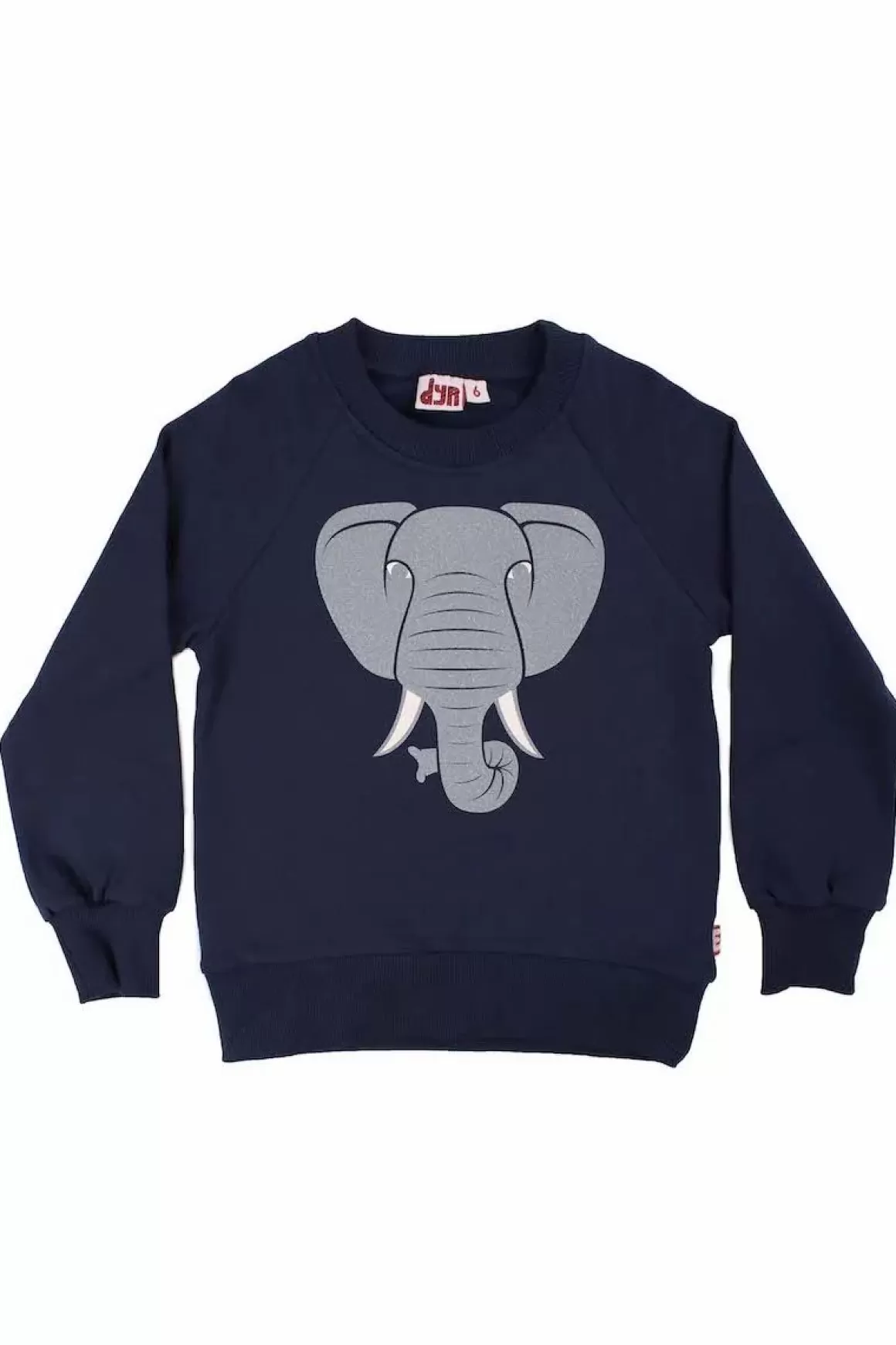 Danefæ Dyrbellow Sweat Navy Glitter Elefant New