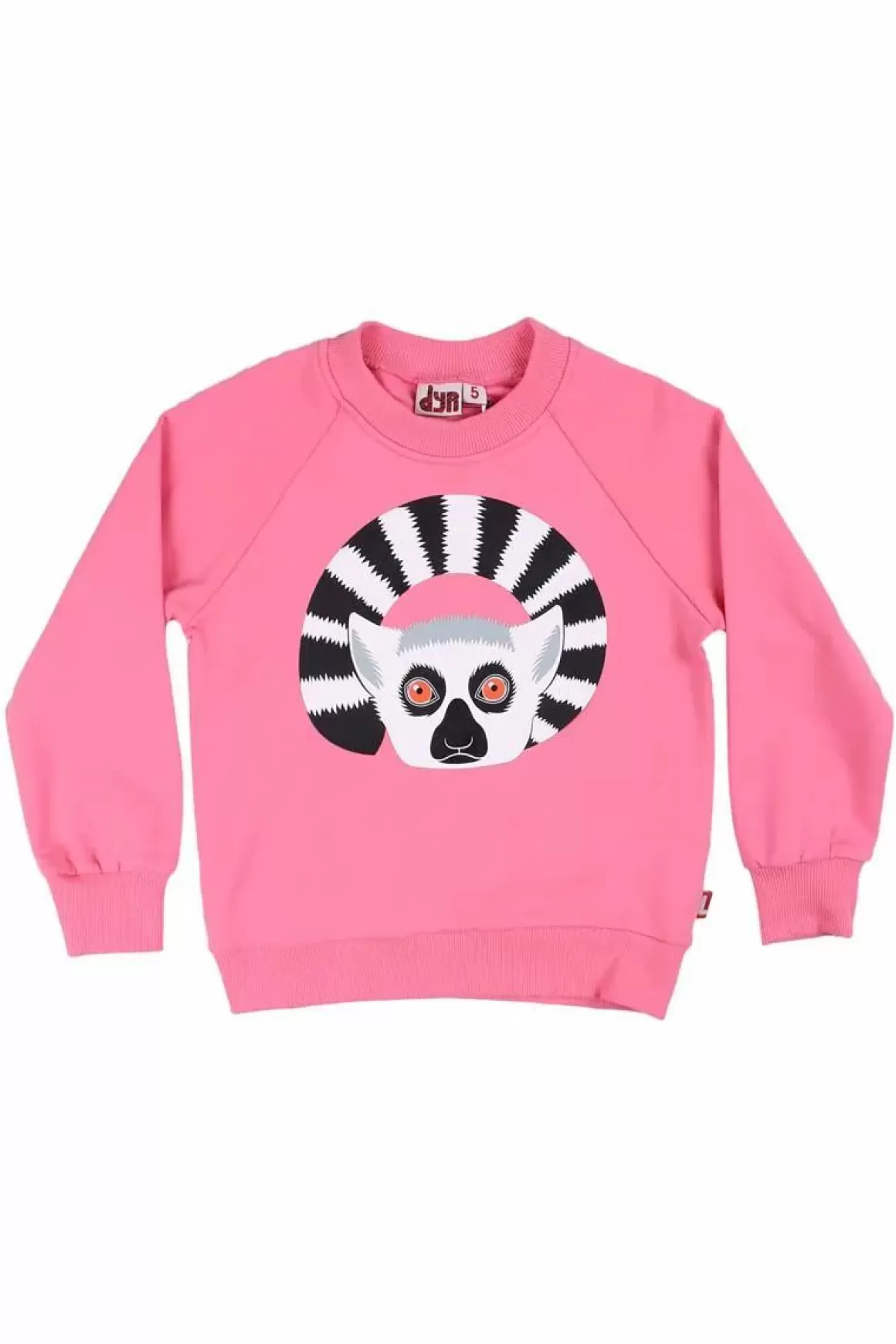 Danefæ Dyrbellow Sweat Pink Katta Lemur Fashion