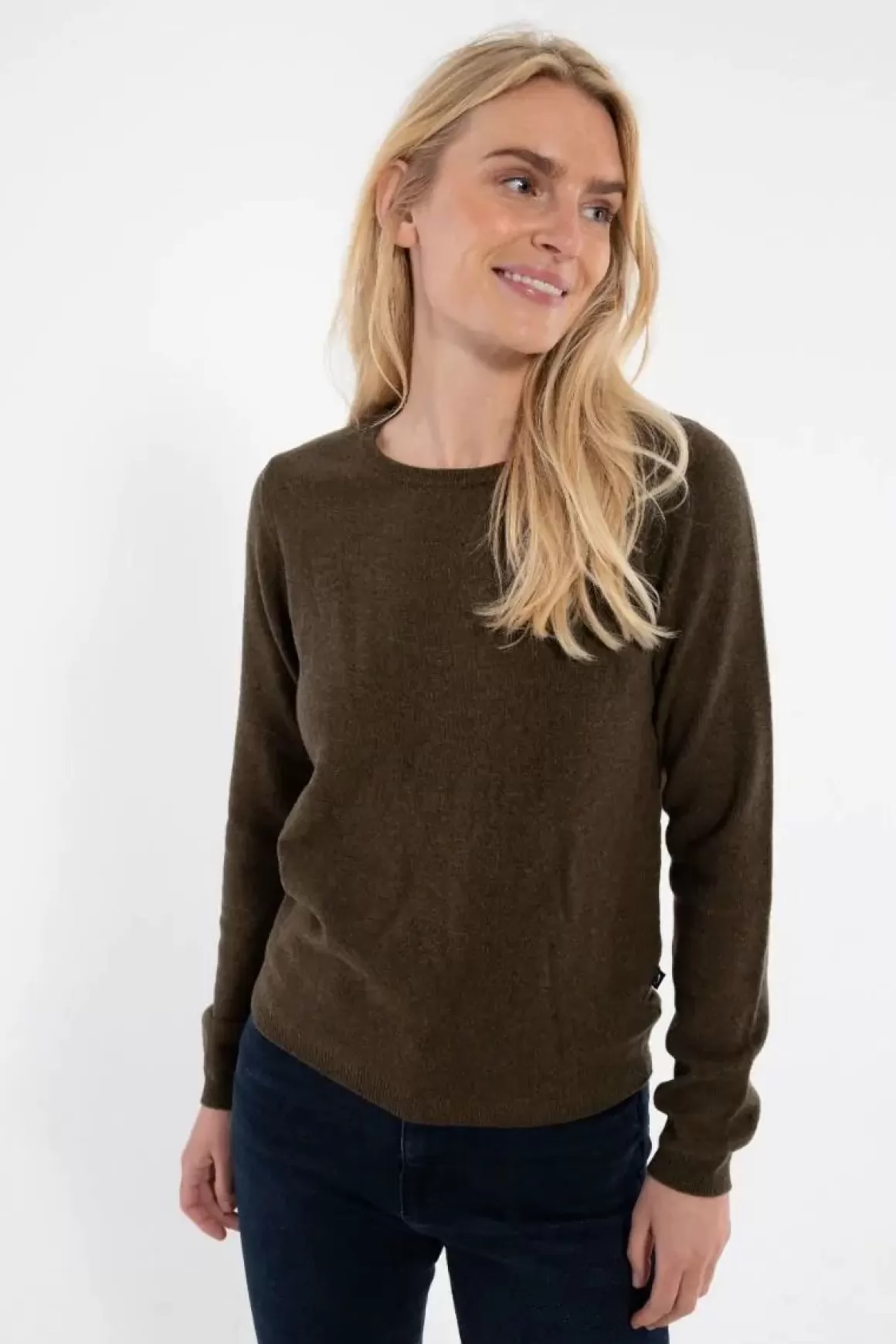 Danefæ Ess - Bliss Merino Sweater Marsh Khaki Shop