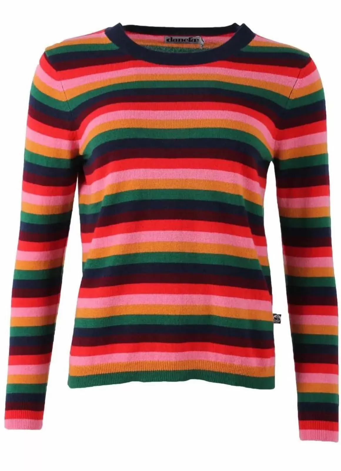 Danefæ Ess - Cashmere Kiss Sweater Fuzzy Rainbow Hot