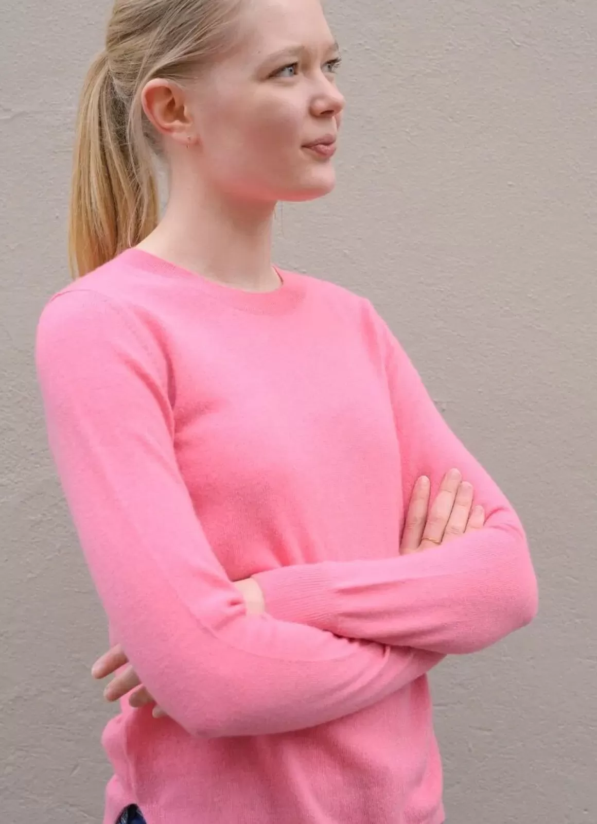 Danefæ Ess - Cashmere Kiss Sweater Pink Sorbet Best