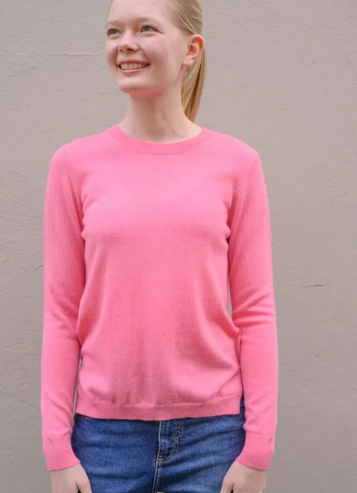 Danefæ Ess - Cashmere Kiss Sweater Pink Sorbet Best