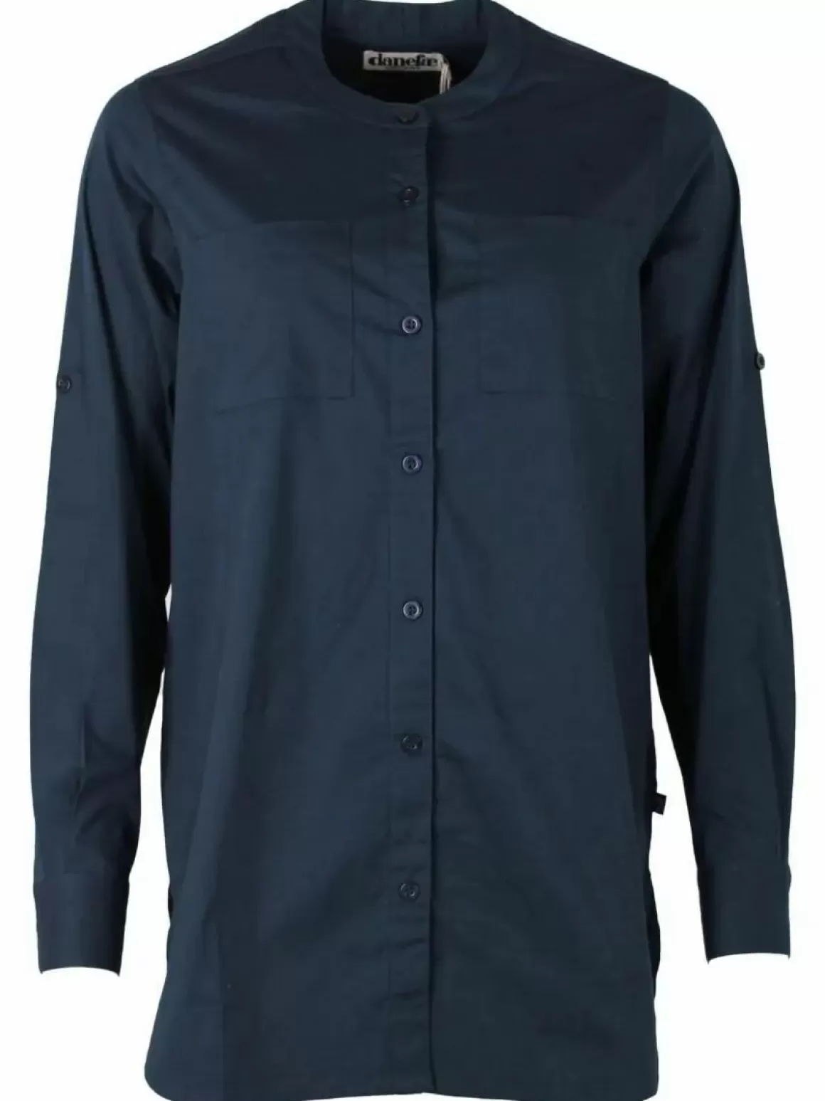 Danefæ Ess - Joy Poplin Shirt Navy Discount