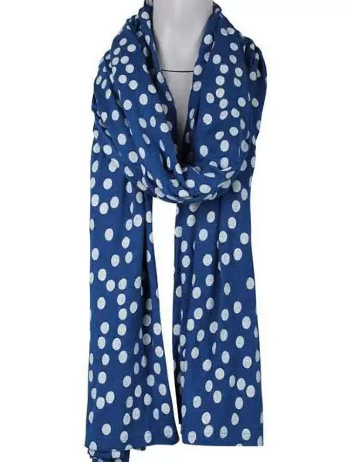 Danefæ Friend Scarf Indigo/Lt Beige Fundots Outlet