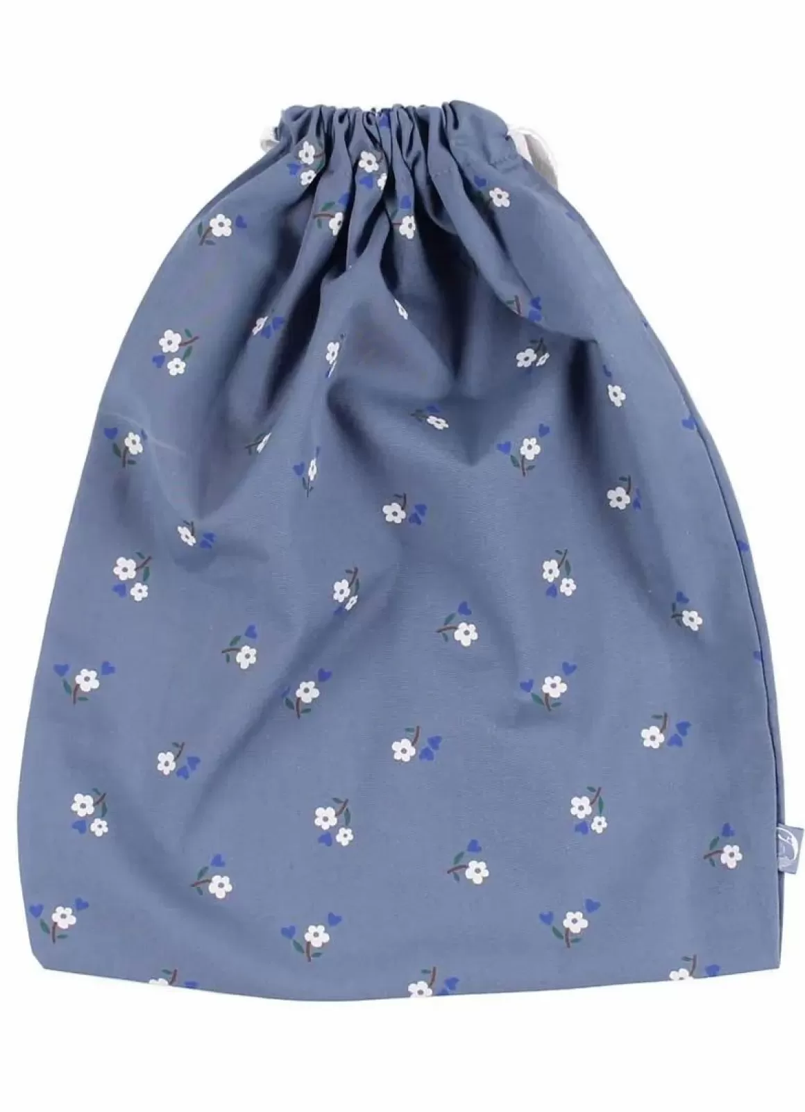 Danefæ Fruit/Gift Bag Big Grey Blue Miniflower Best Sale