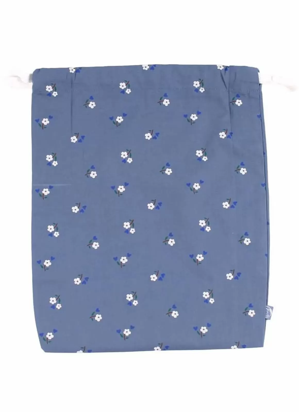 Danefæ Fruit/Gift Bag Big Grey Blue Miniflower Best Sale