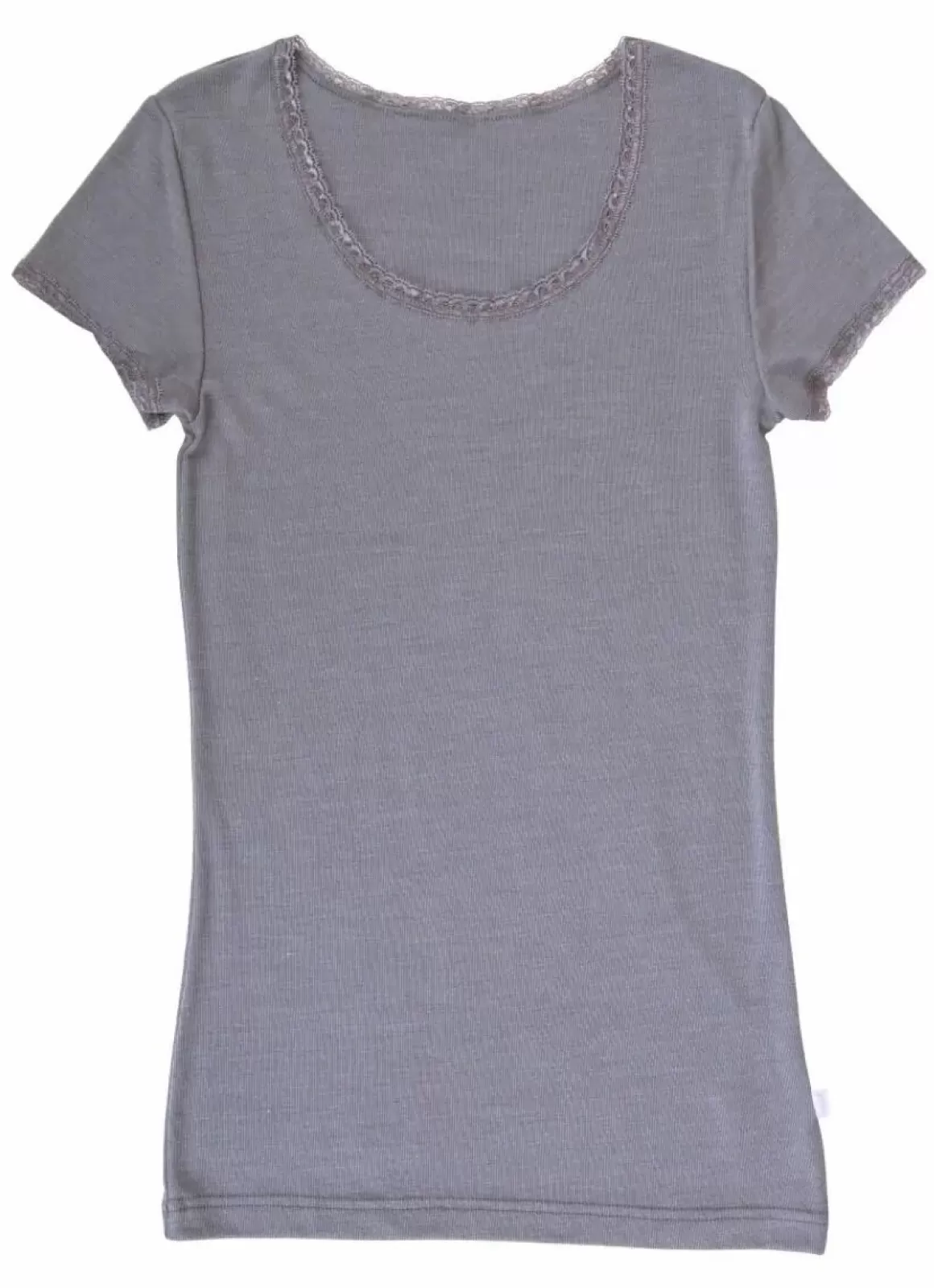 Danefæ Joha T-Shirt Victoria Wool/Silk Grey Best Sale