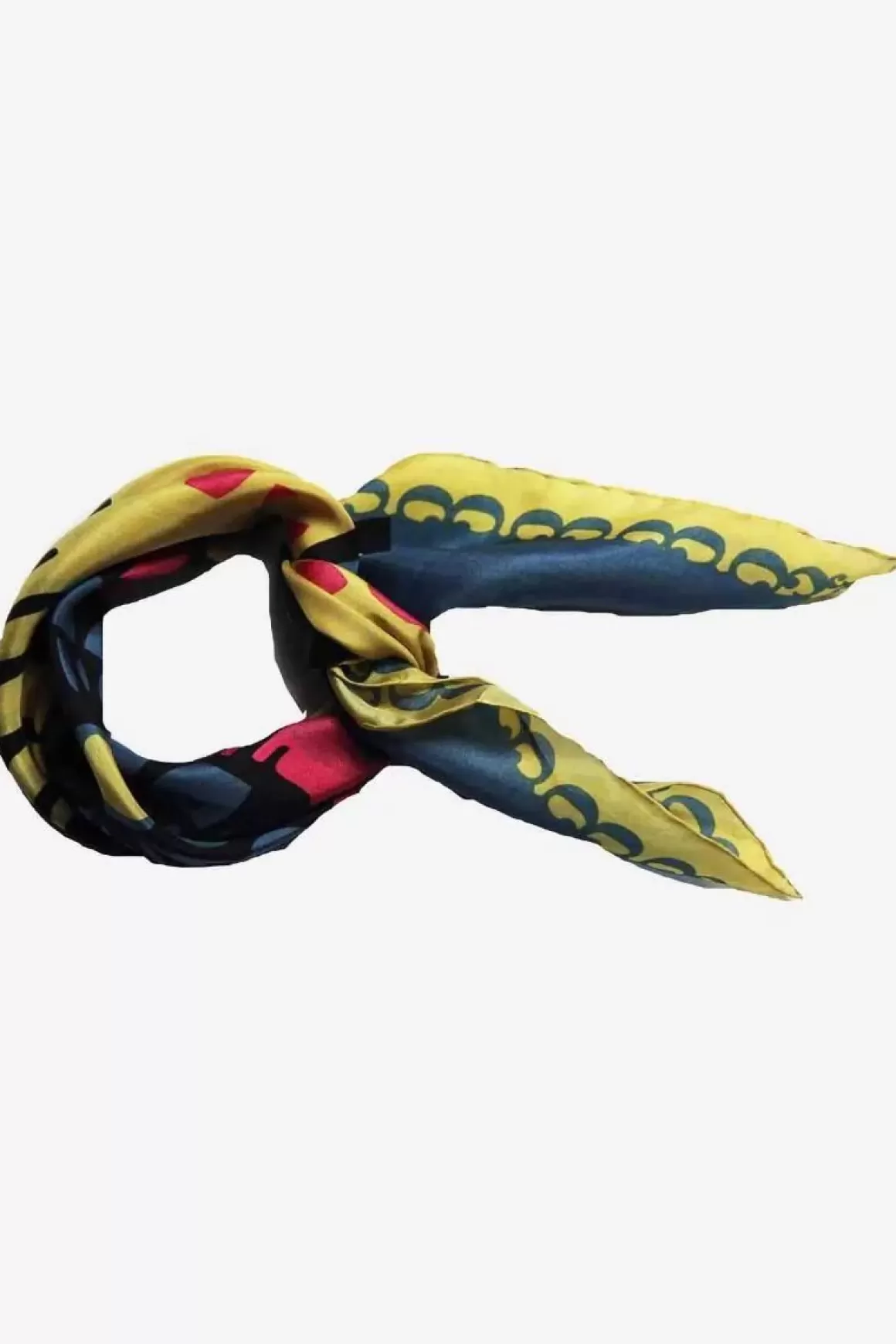 Danefæ Les Belles Vagabondes Mini Silk Scarf Mogador Yellow Sale