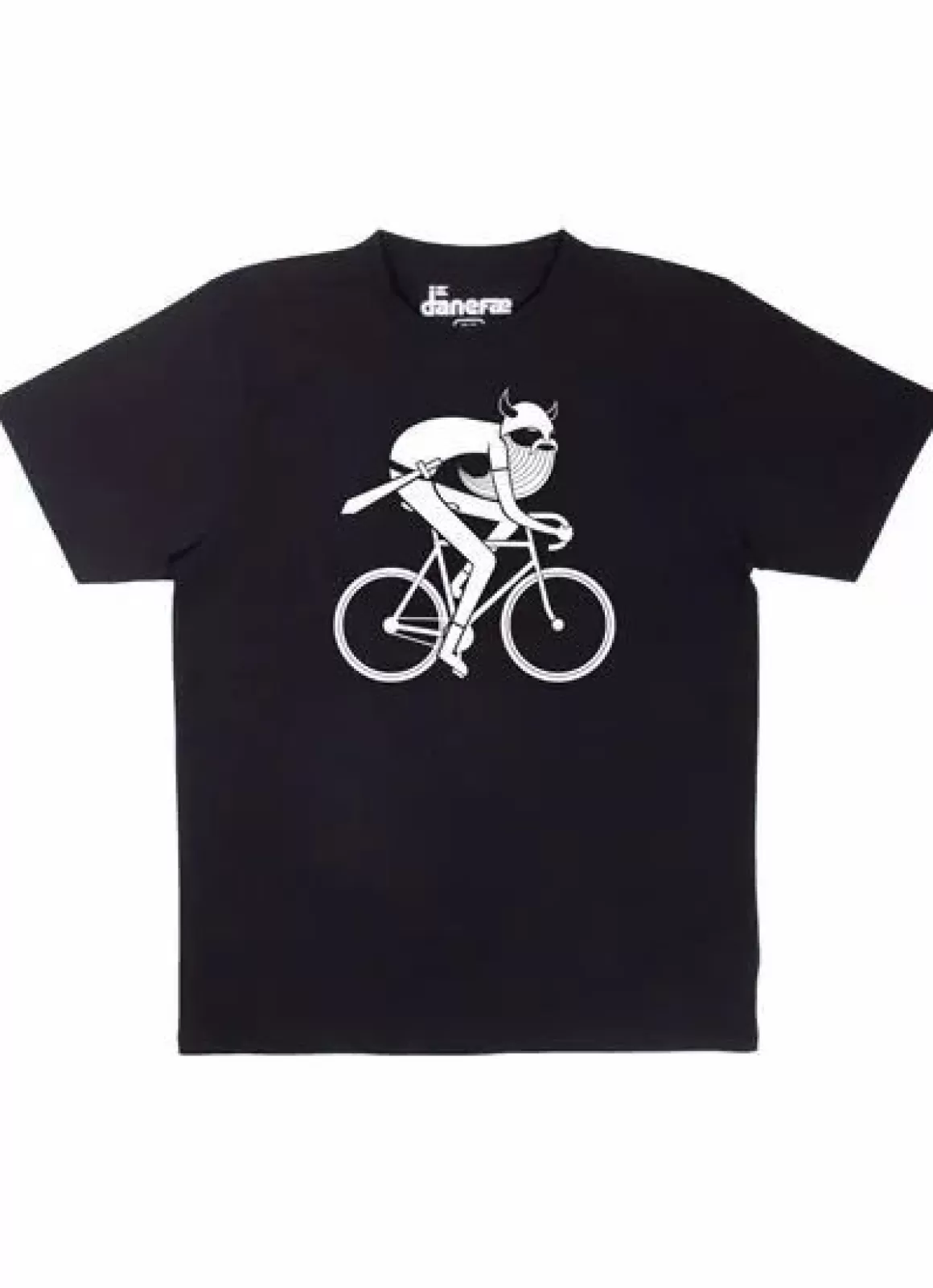 Danefæ Mande Tee Black Bikingviking (White) Outlet