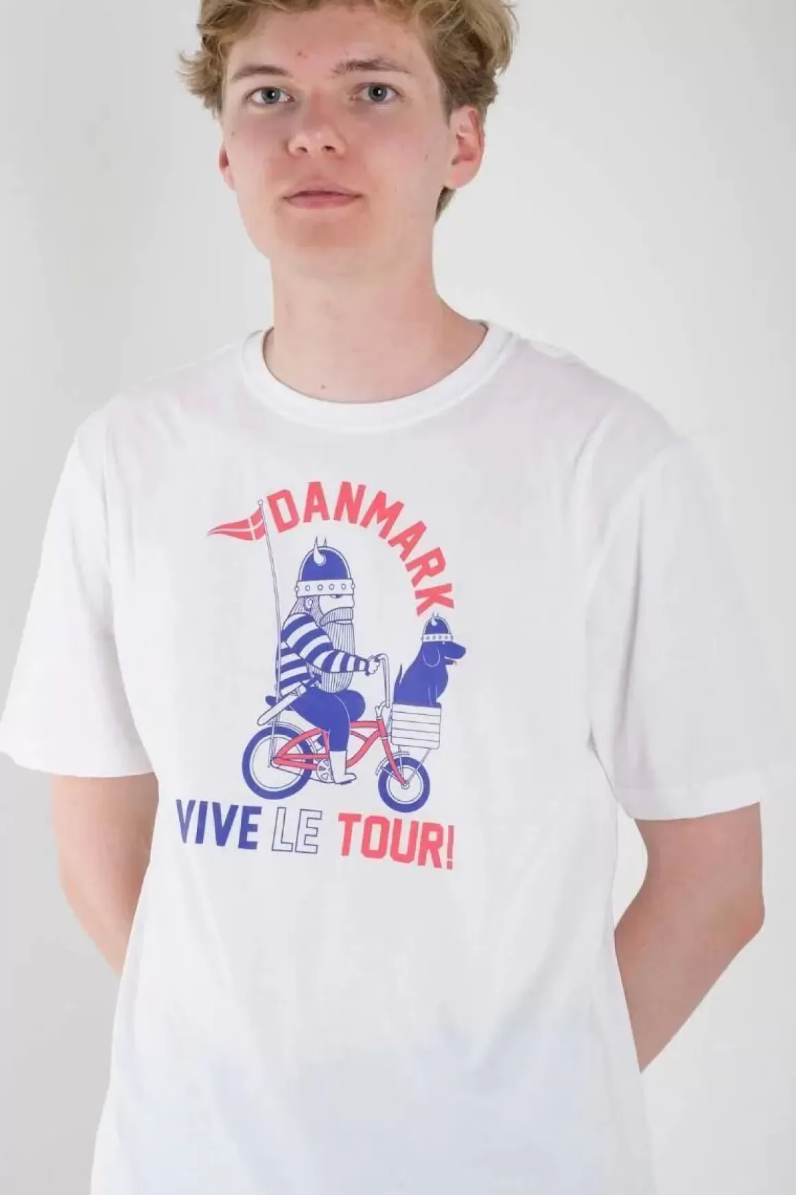 Danefæ Mande Tee White Viveletour Best Sale