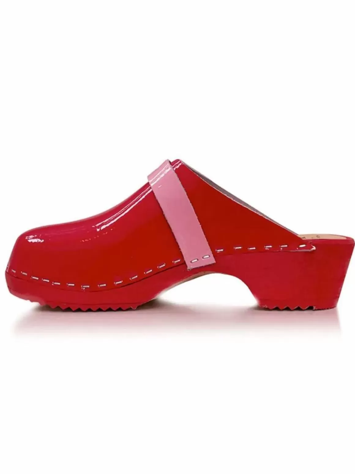 Danefæ Mine Traesko Red/Pink - Red Best Sale