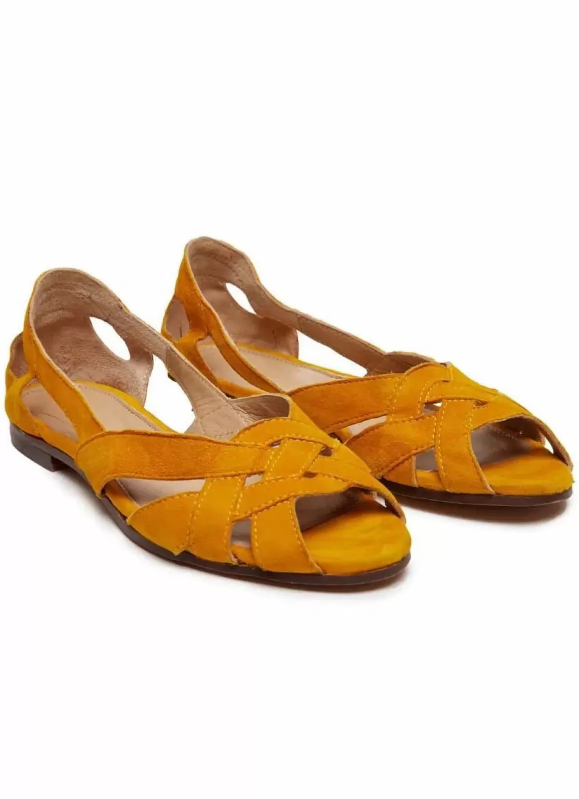 Danefæ M.Moustache Clementine Sandal Yellow Best Sale