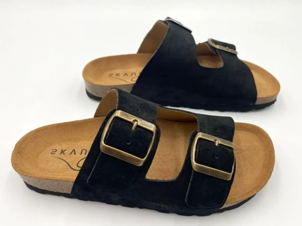 Danefæ Morso Skvulp Biosandal - Suede Black Online