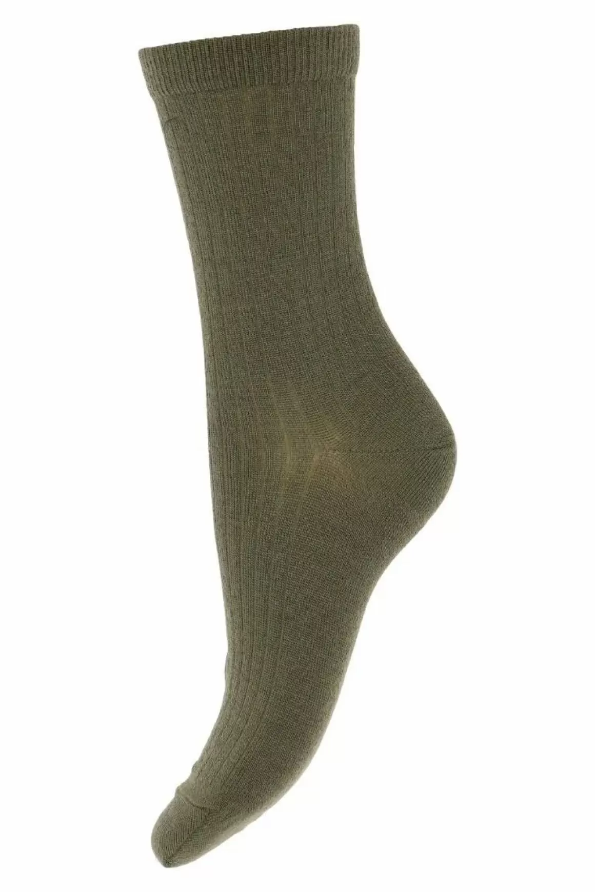 Danefæ Mp Wool Rib Socks Army-3007 Cheap