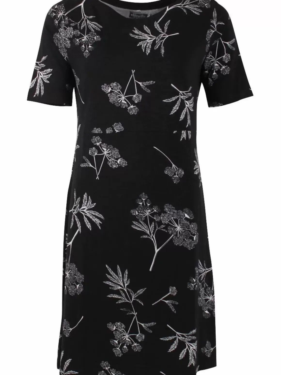 Danefæ Organic - Danedaffodil Slub Dress Black Hemlock Best Sale