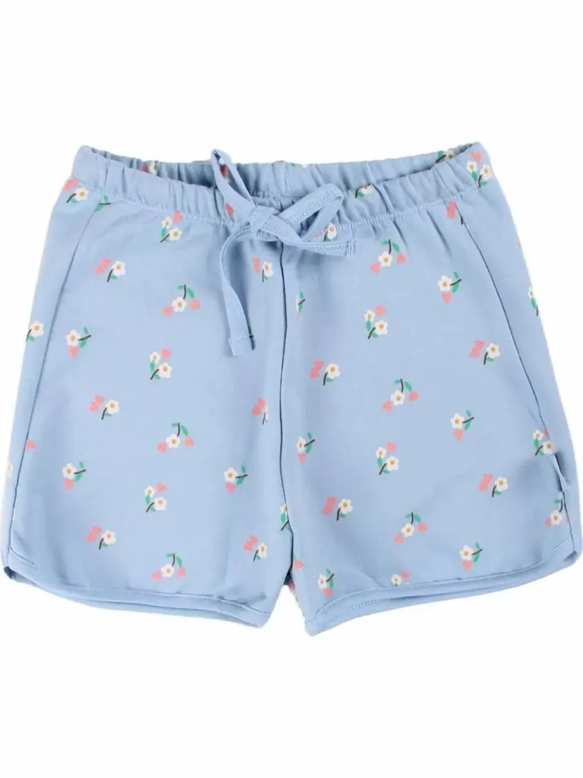 Danefæ Organic - Danemelody Shorts Pastel Blue Miniflower Best