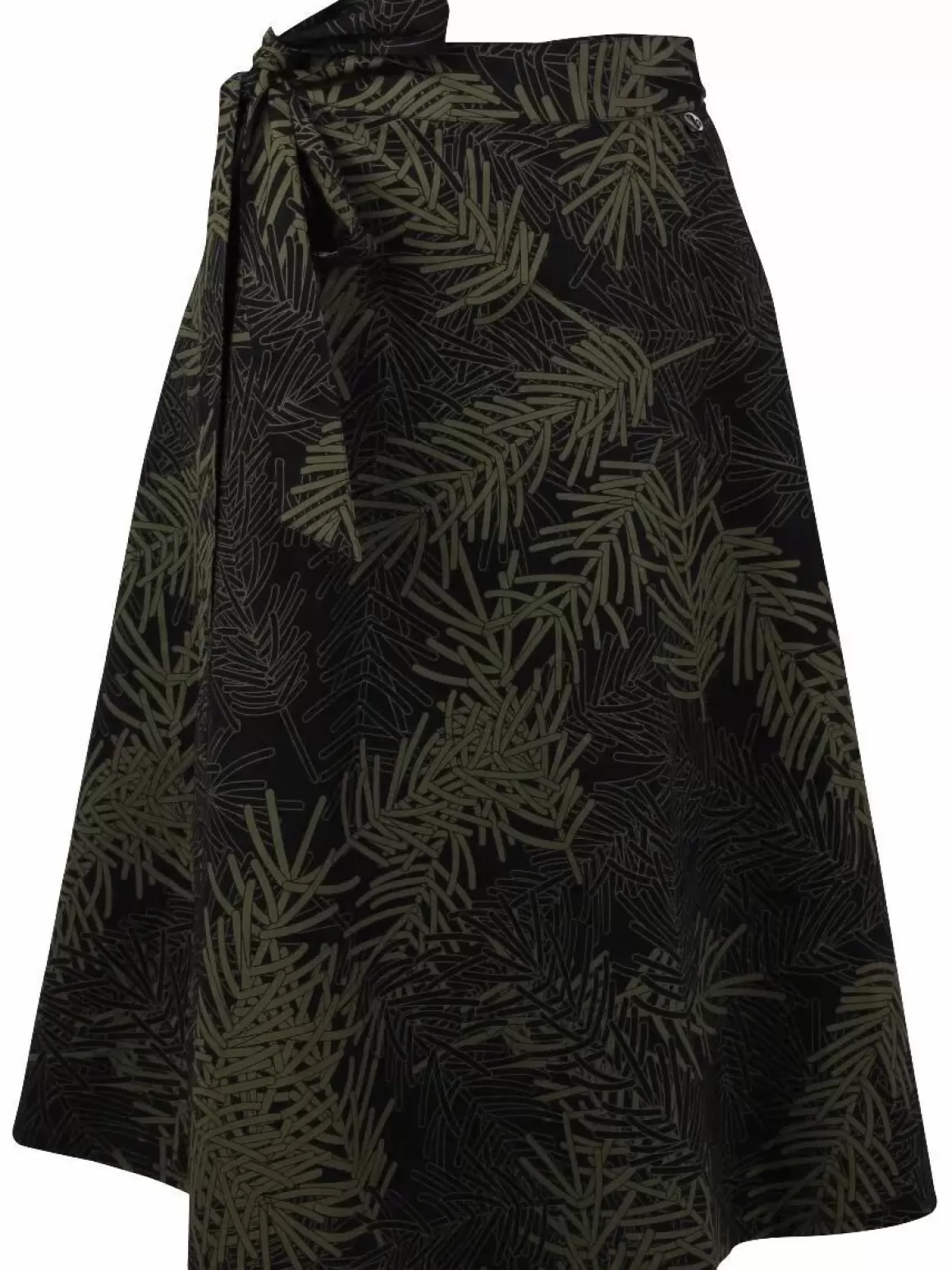 Danefæ Organic - Danemikkelsen Skirt Black/Olive Finepine Flash Sale