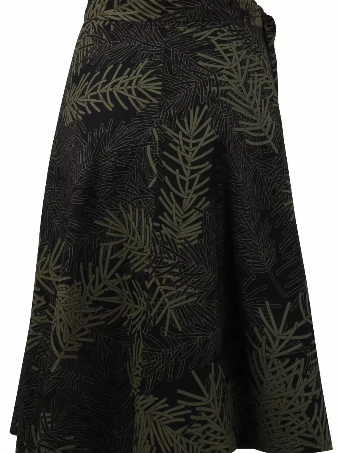 Danefæ Organic - Danemikkelsen Skirt Black/Olive Finepine Flash Sale