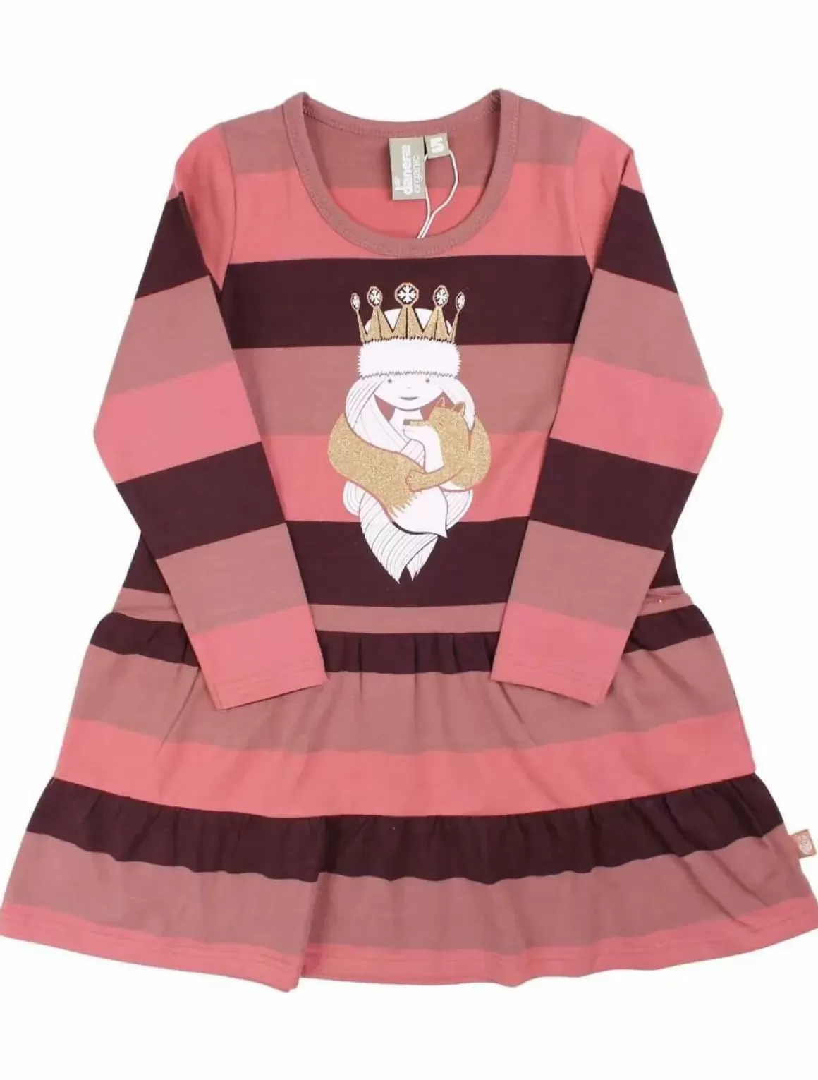 Danefæ Organic - Danemiva Dress Rosie Sne Prinsesse Clearance