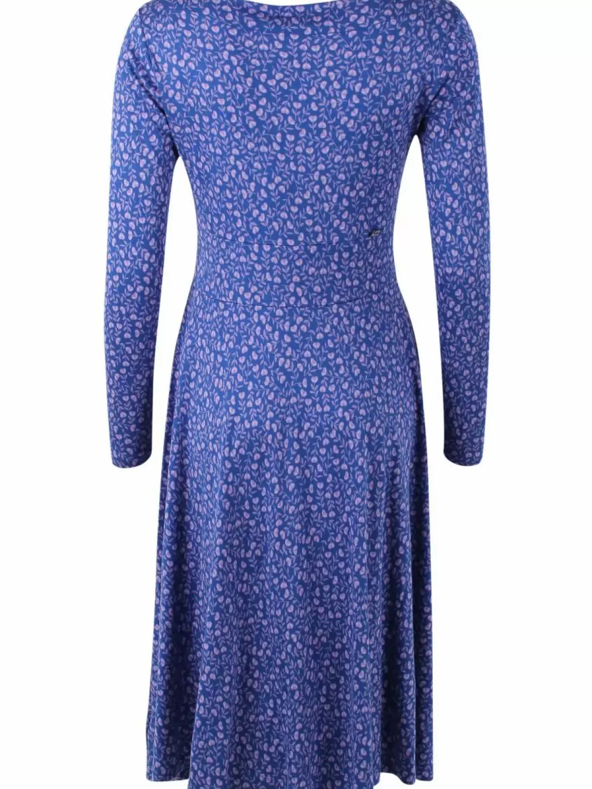 Danefæ Organic - Danesigrid Interlock Dress Deep Marine Fleurie Best