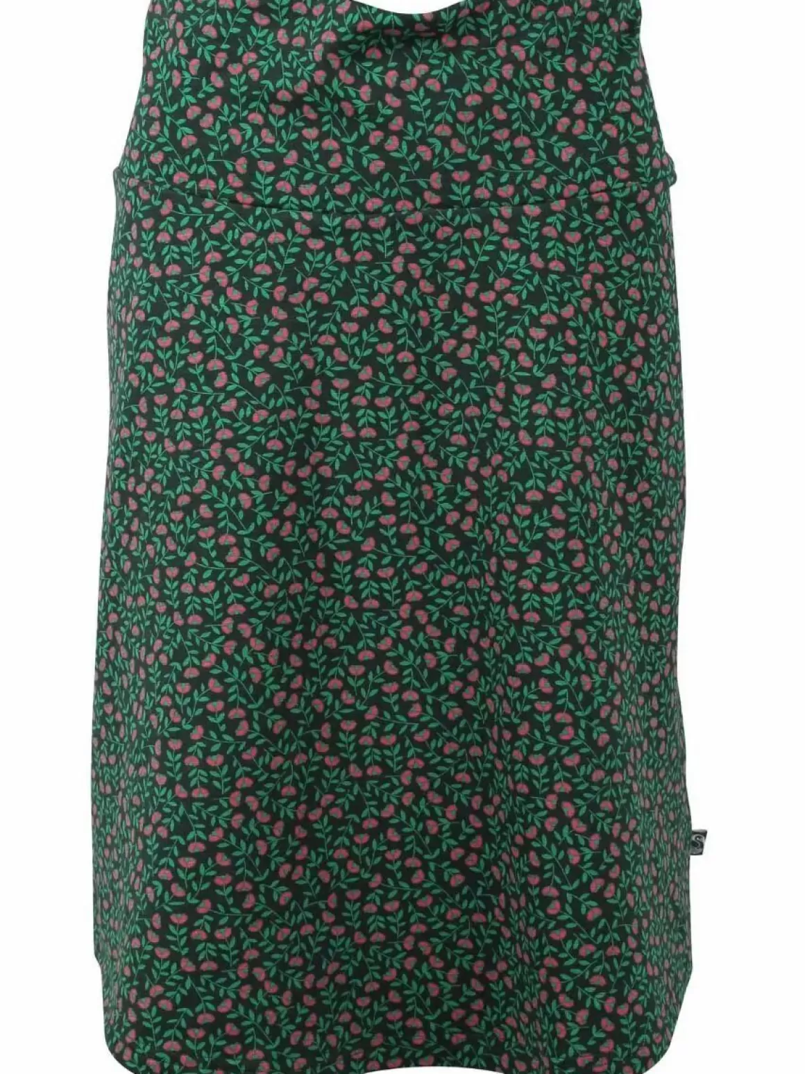 Danefæ Organic - Lissen Skirt Black/Green Fleurie Cheap