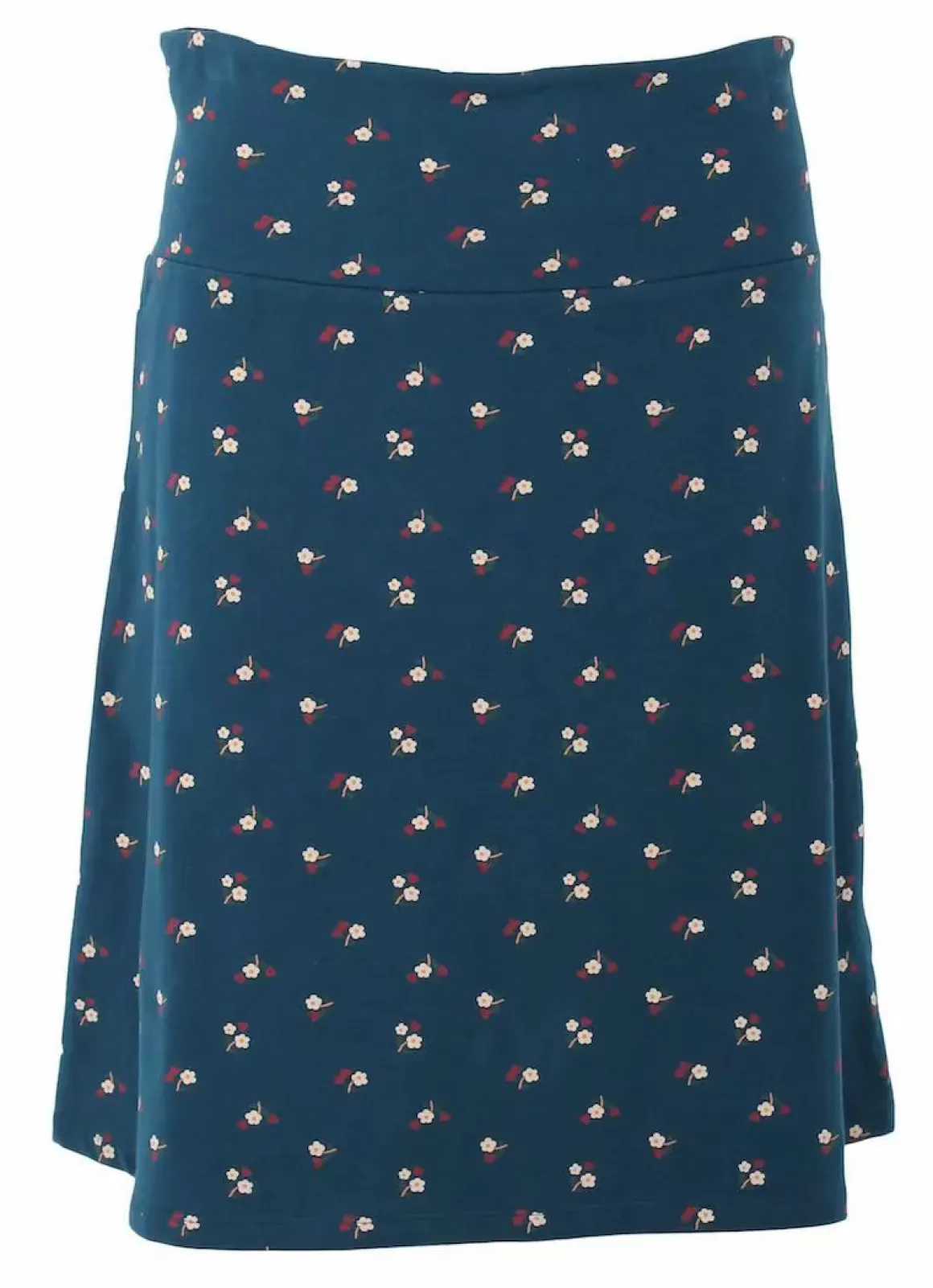 Danefæ Organic - Lissen Skirt Stone Blue Miniflower Flash Sale