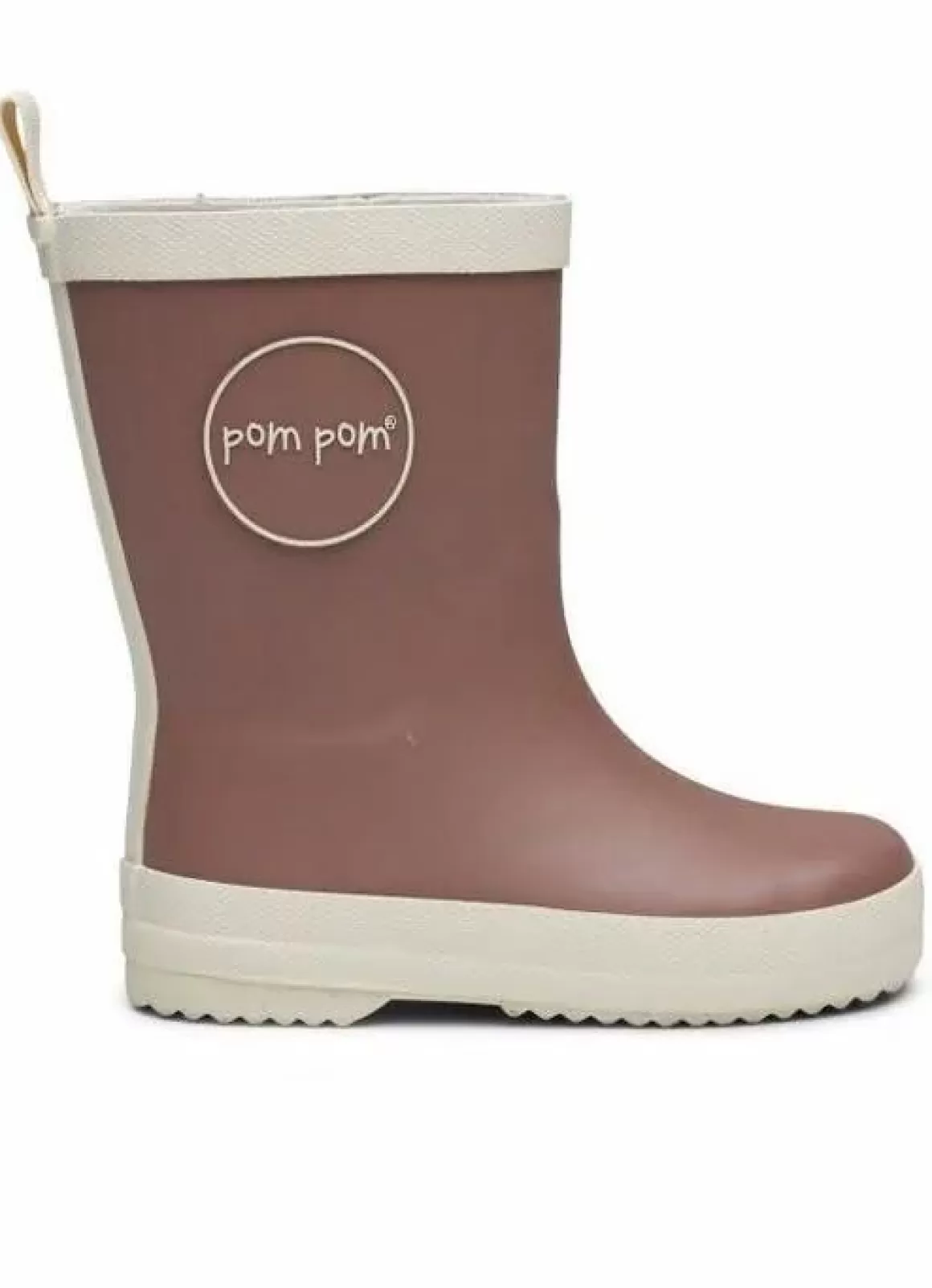 Danefæ Pom Pom Gumboots Mahogany Hot